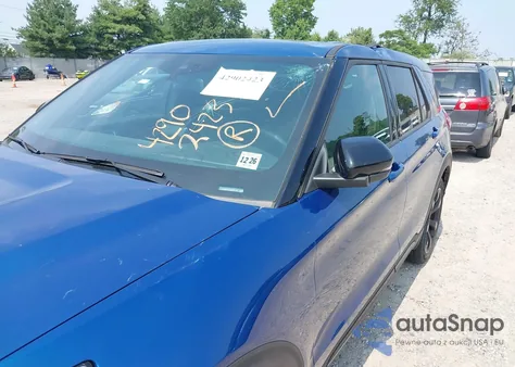 2021 Ford Explorer St из США, поврежденный, VIN 1FM5K8GC6MGB97330